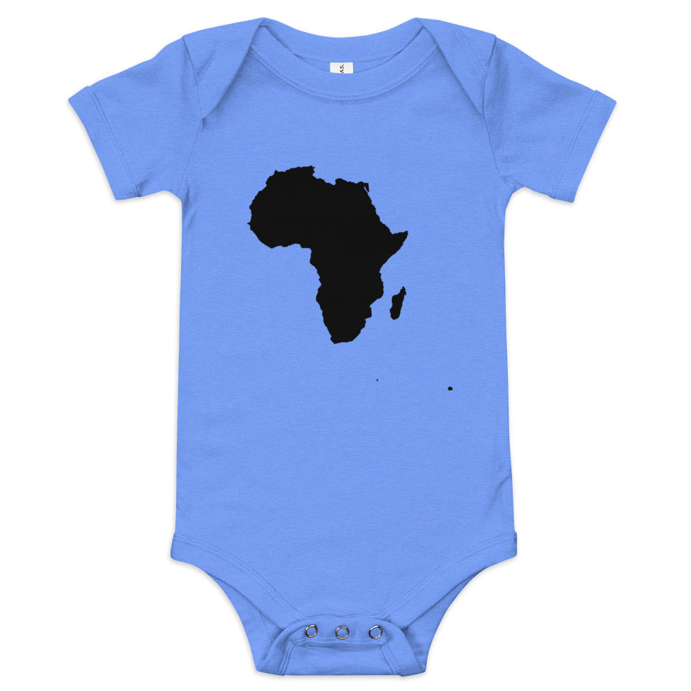 Baby short sleeve one piece - Africa