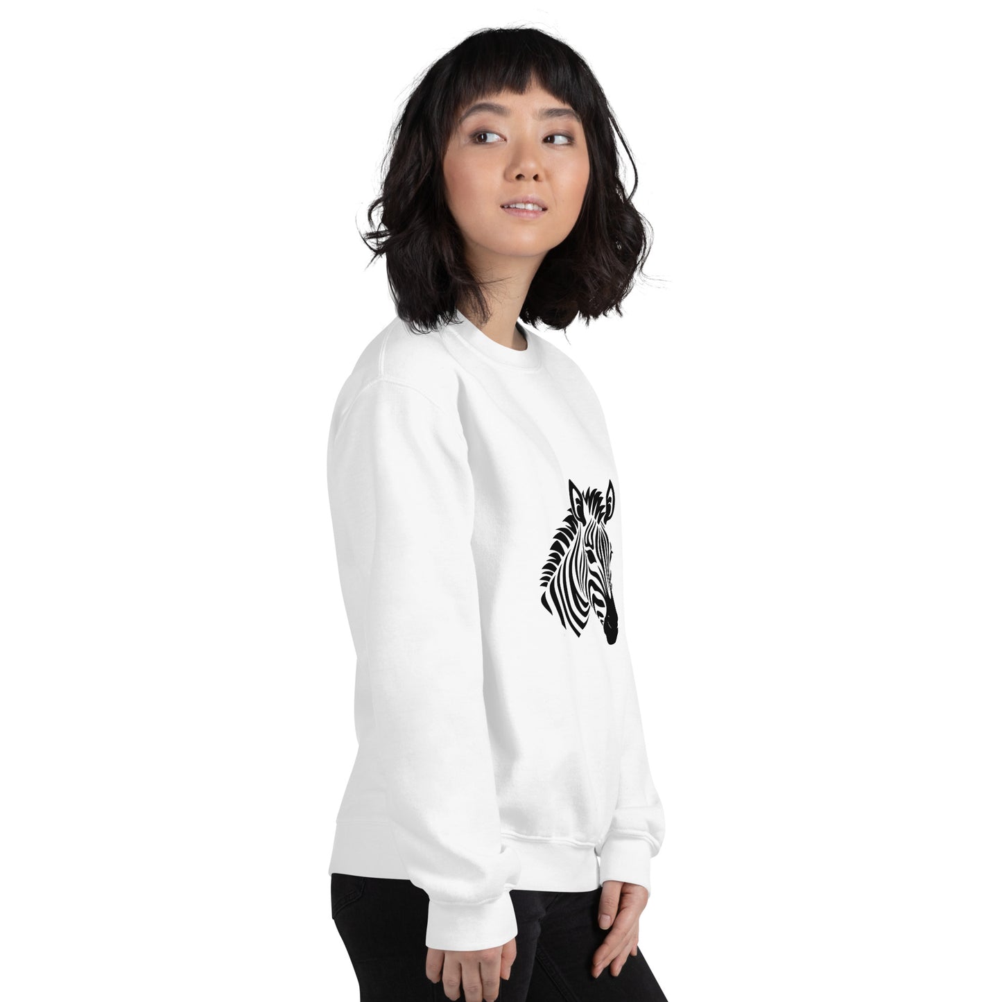 Unisex Sweatshirt - Zebra