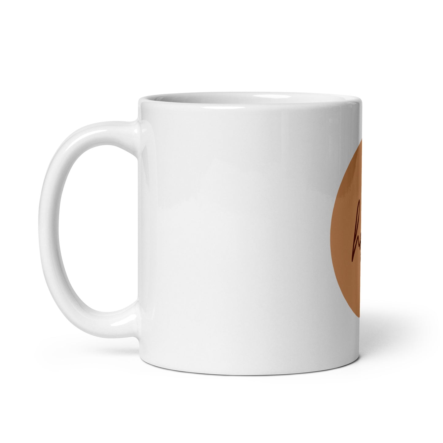 White glossy mug - Hope