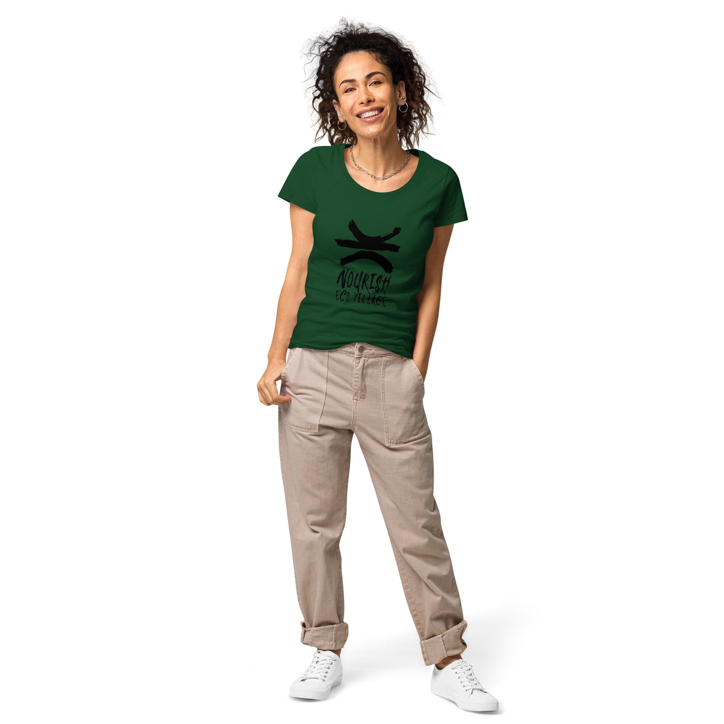 Women’s basic organic t-shirt - Nourish