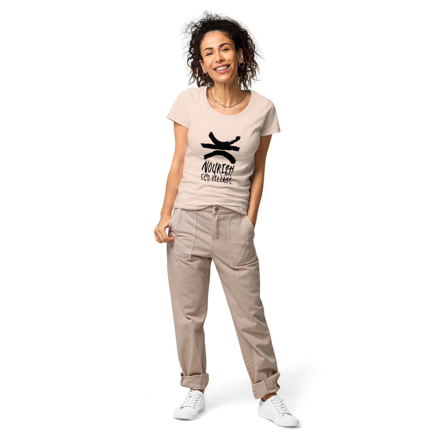 Women’s basic organic t-shirt - Nourish