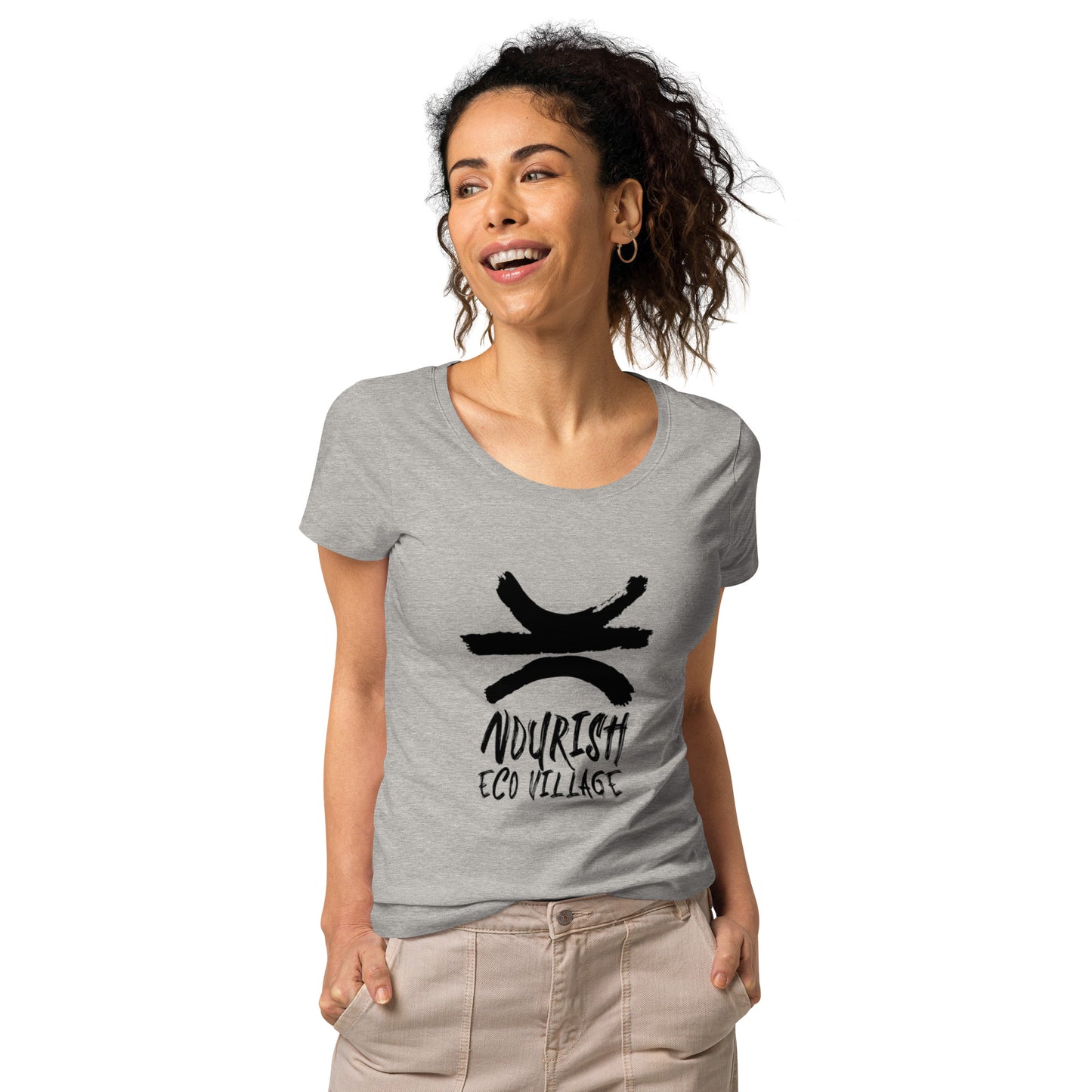Women’s basic organic t-shirt - Nourish