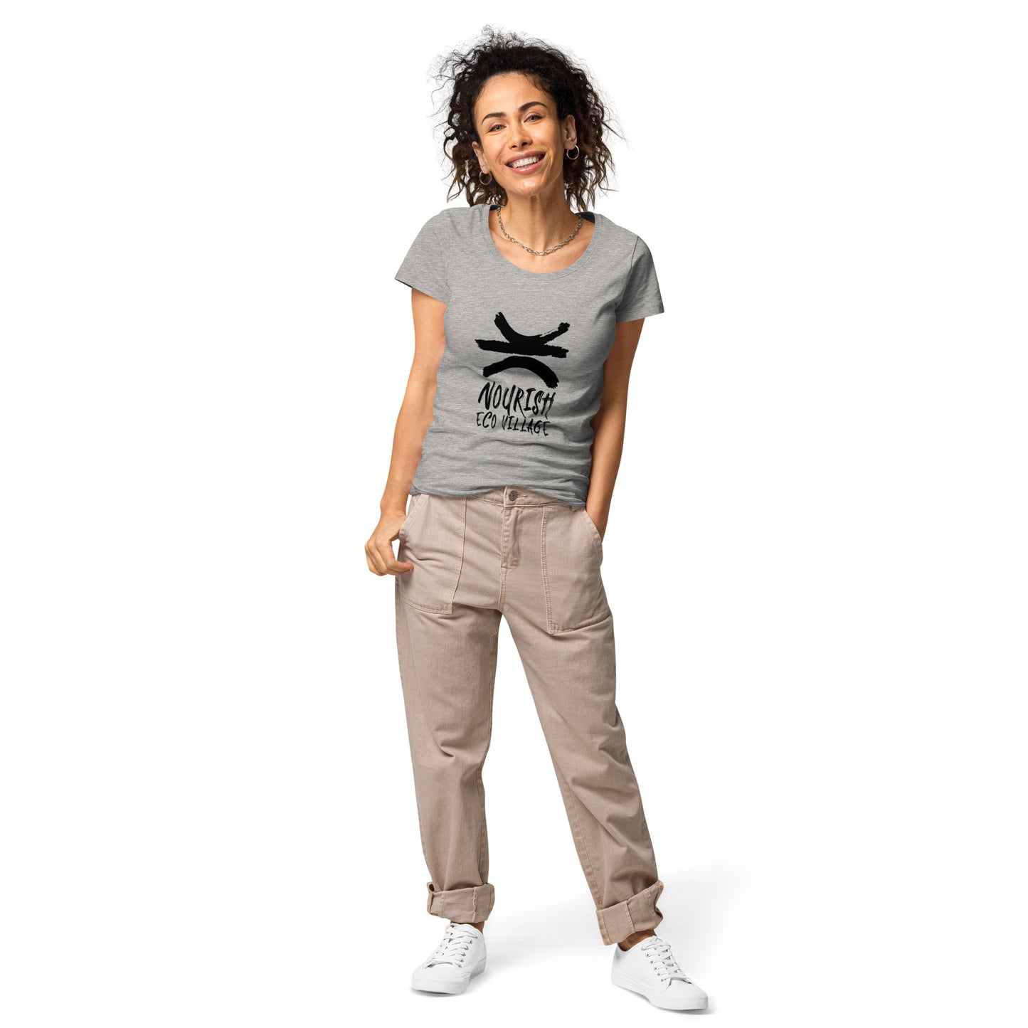 Women’s basic organic t-shirt - Nourish