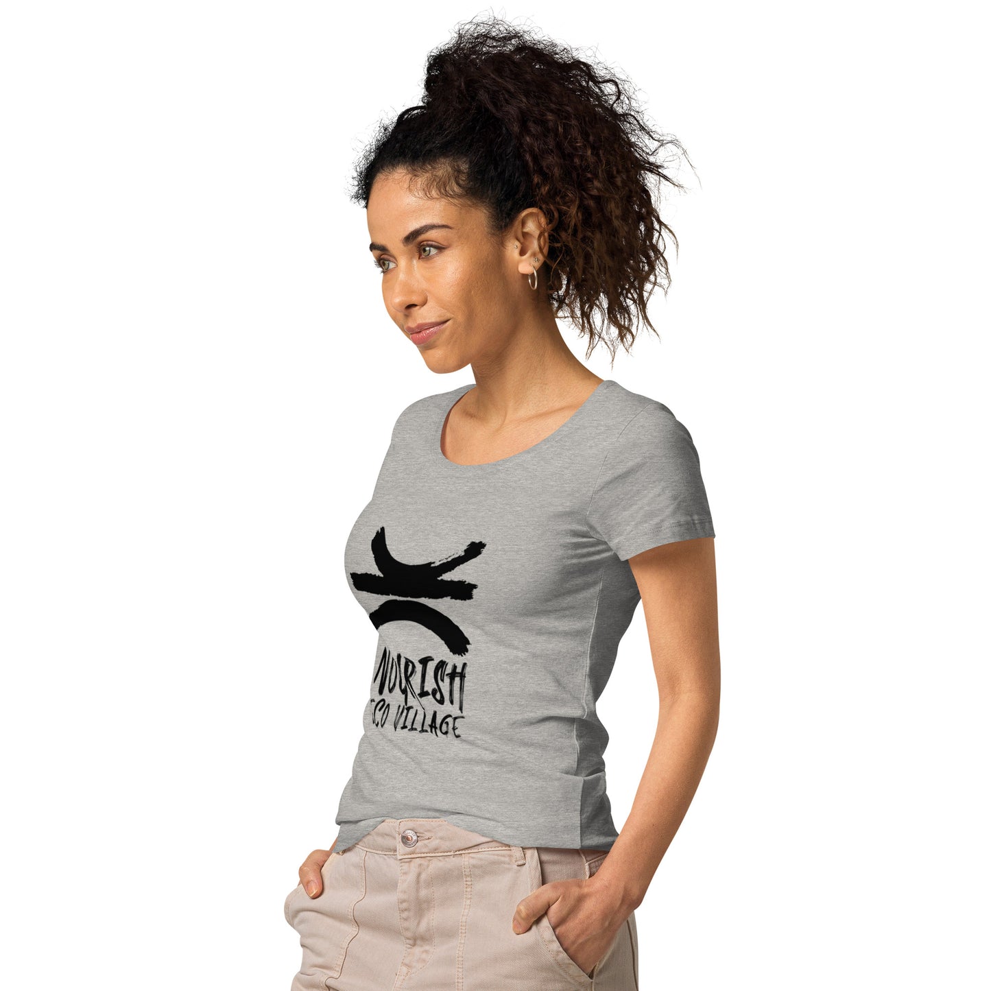 Women’s basic organic t-shirt - Nourish