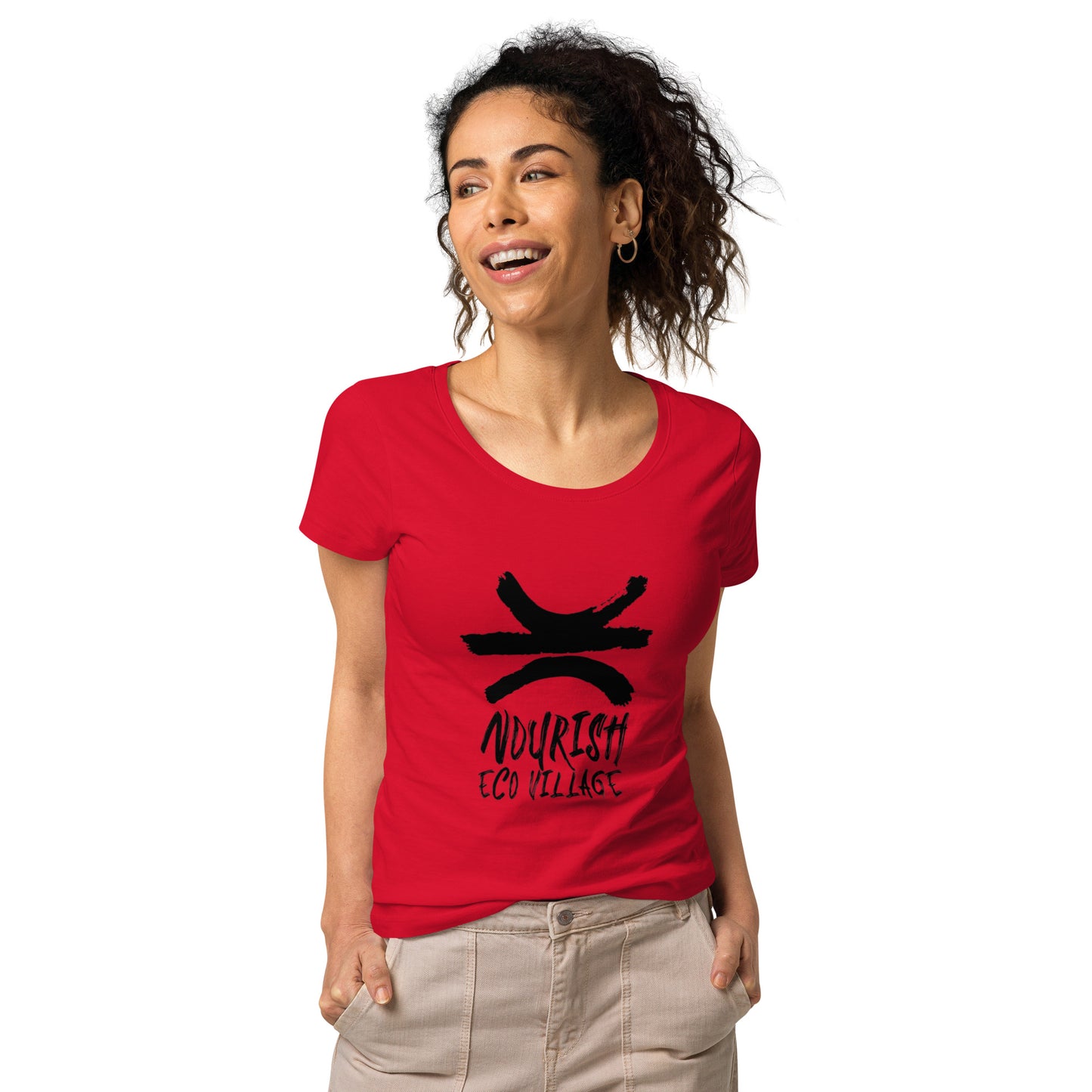 Women’s basic organic t-shirt - Nourish