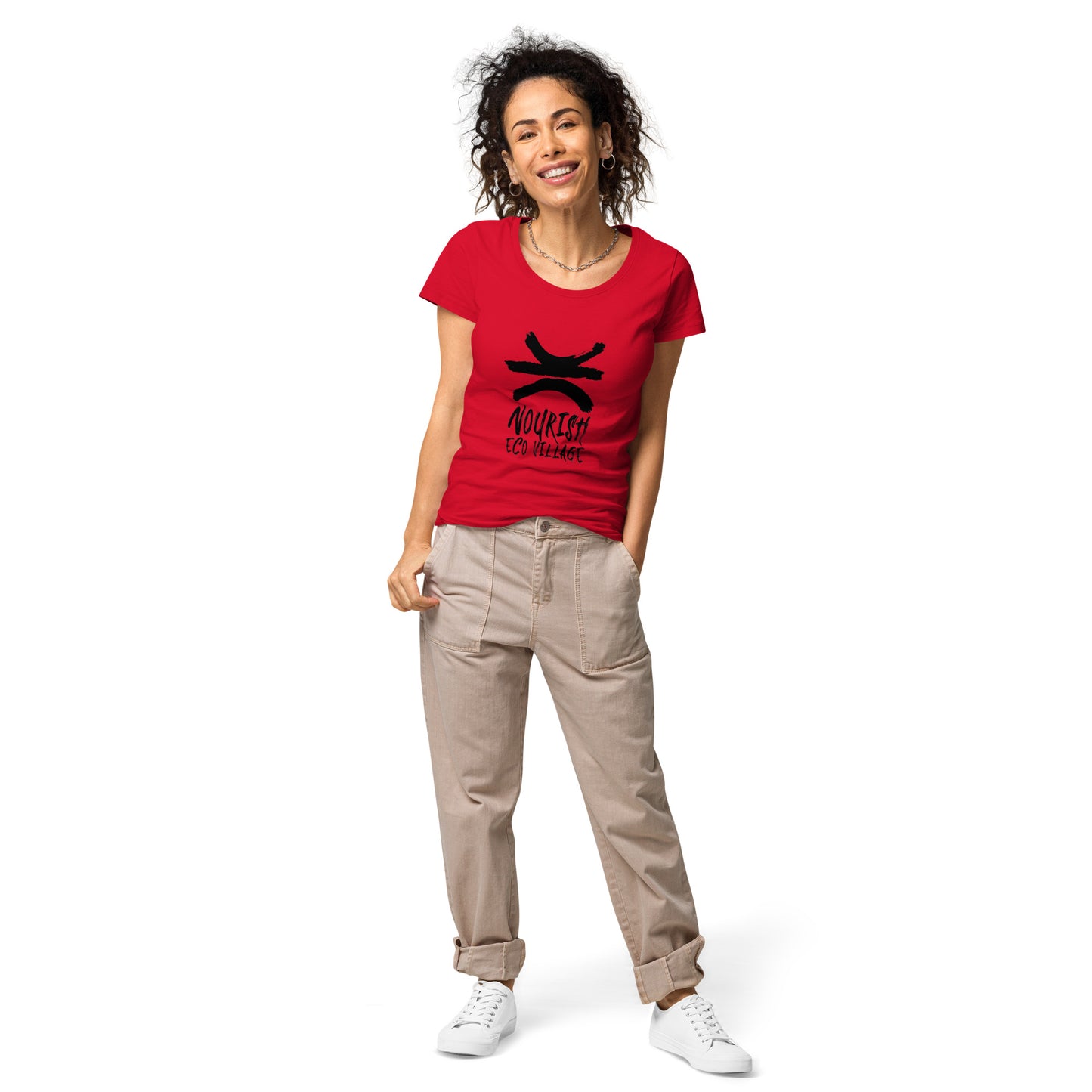 Women’s basic organic t-shirt - Nourish