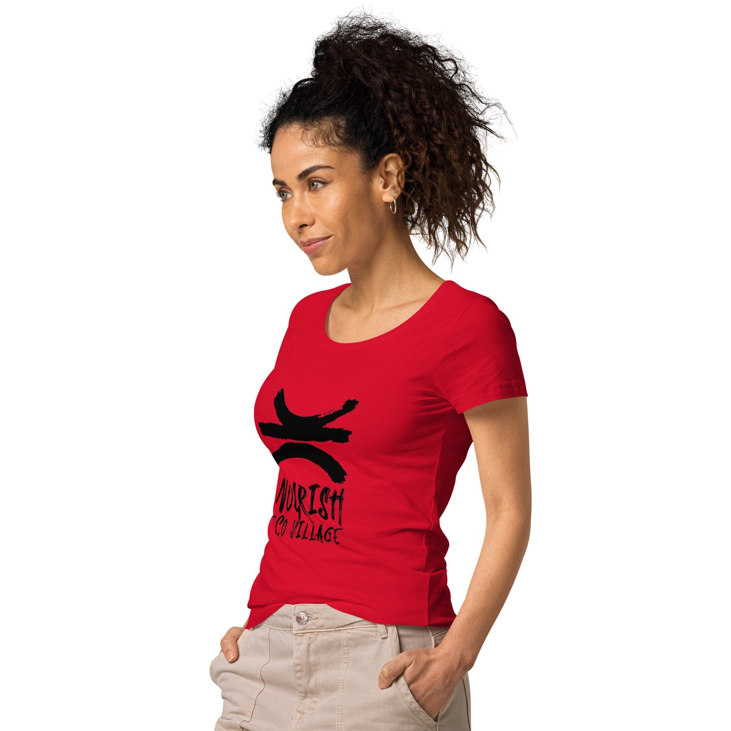 Women’s basic organic t-shirt - Nourish