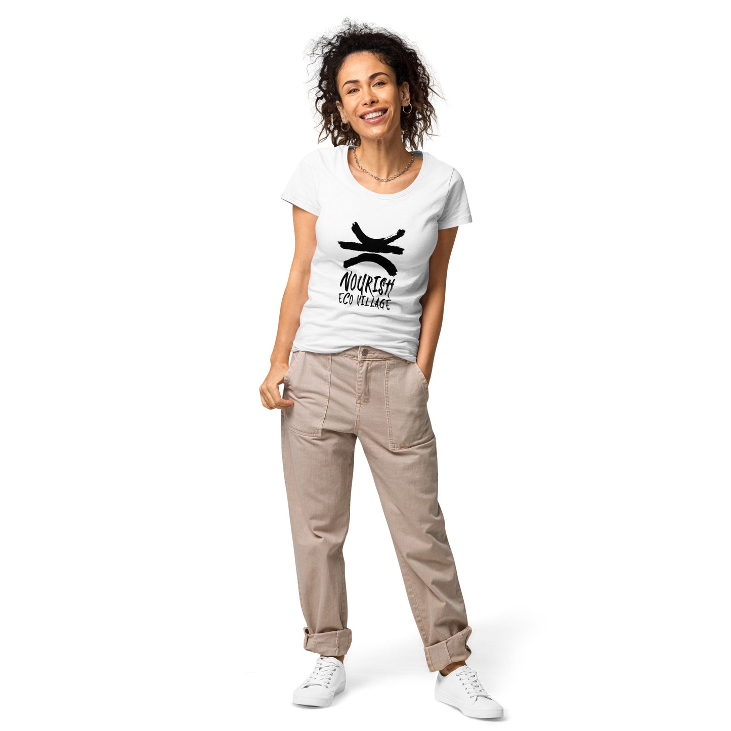 Women’s basic organic t-shirt - Nourish