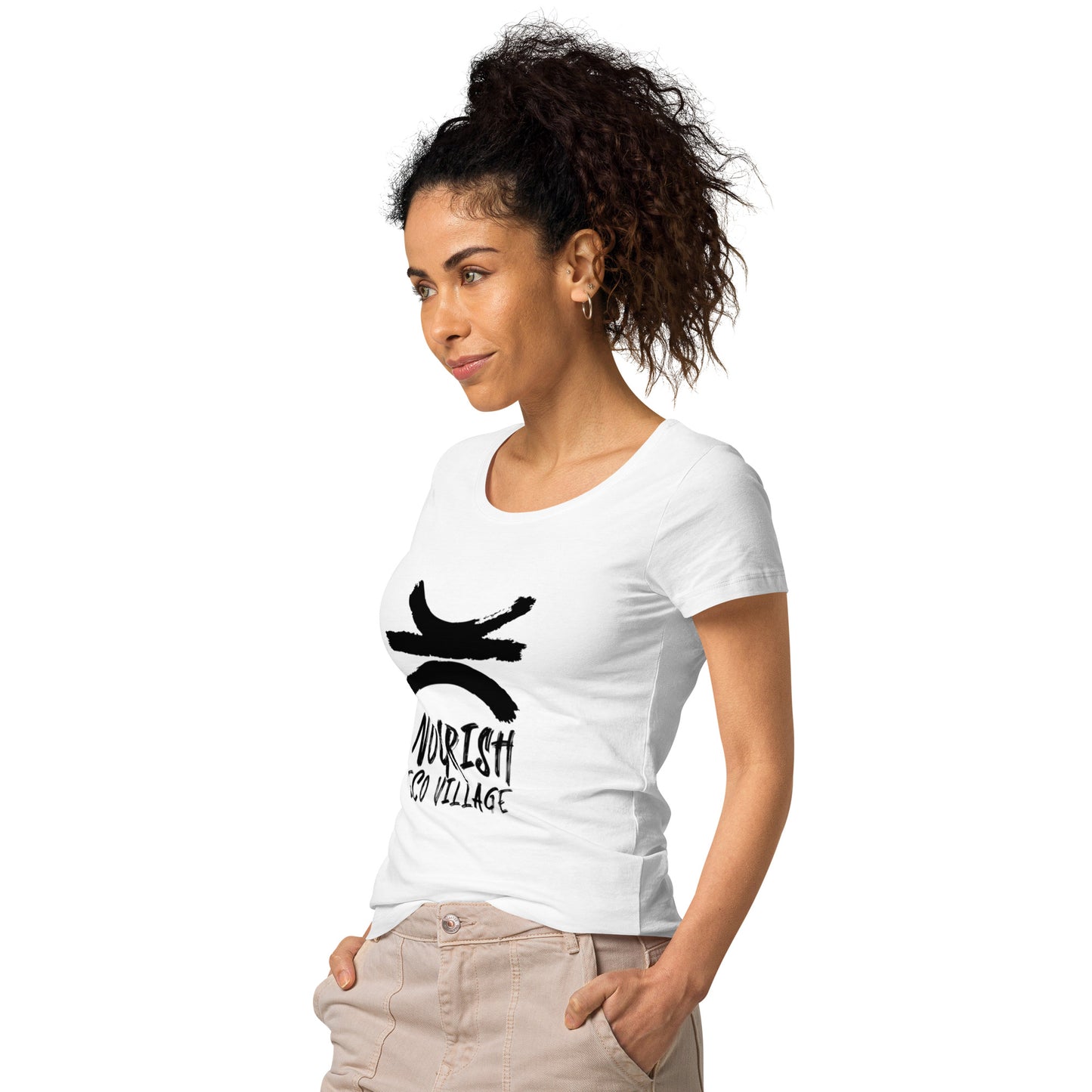 Women’s basic organic t-shirt - Nourish