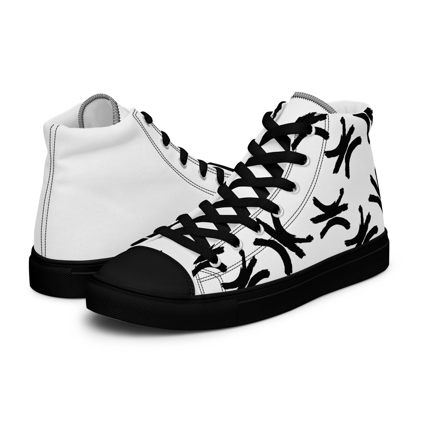 Women’s high top canvas shoes