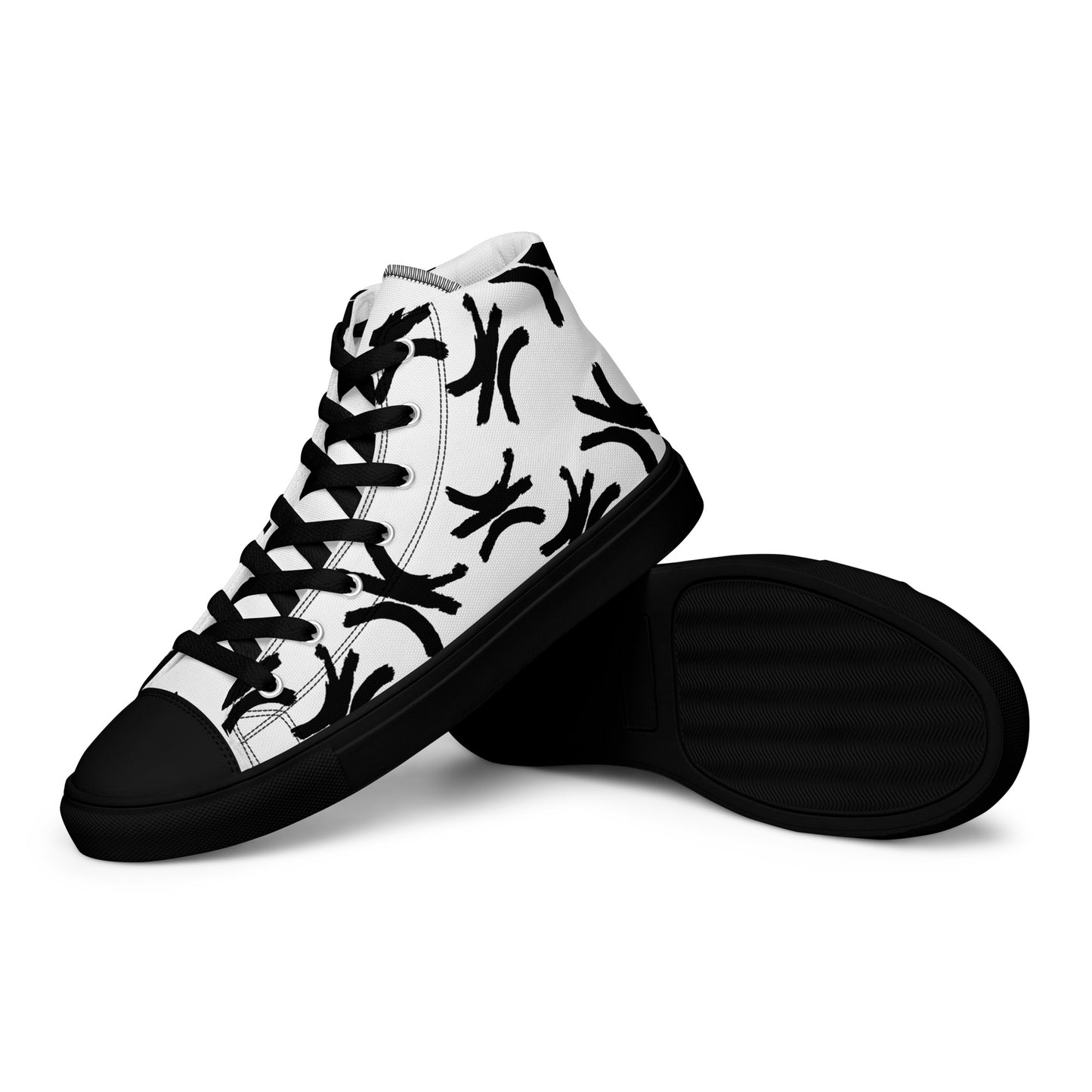 Women’s high top canvas shoes