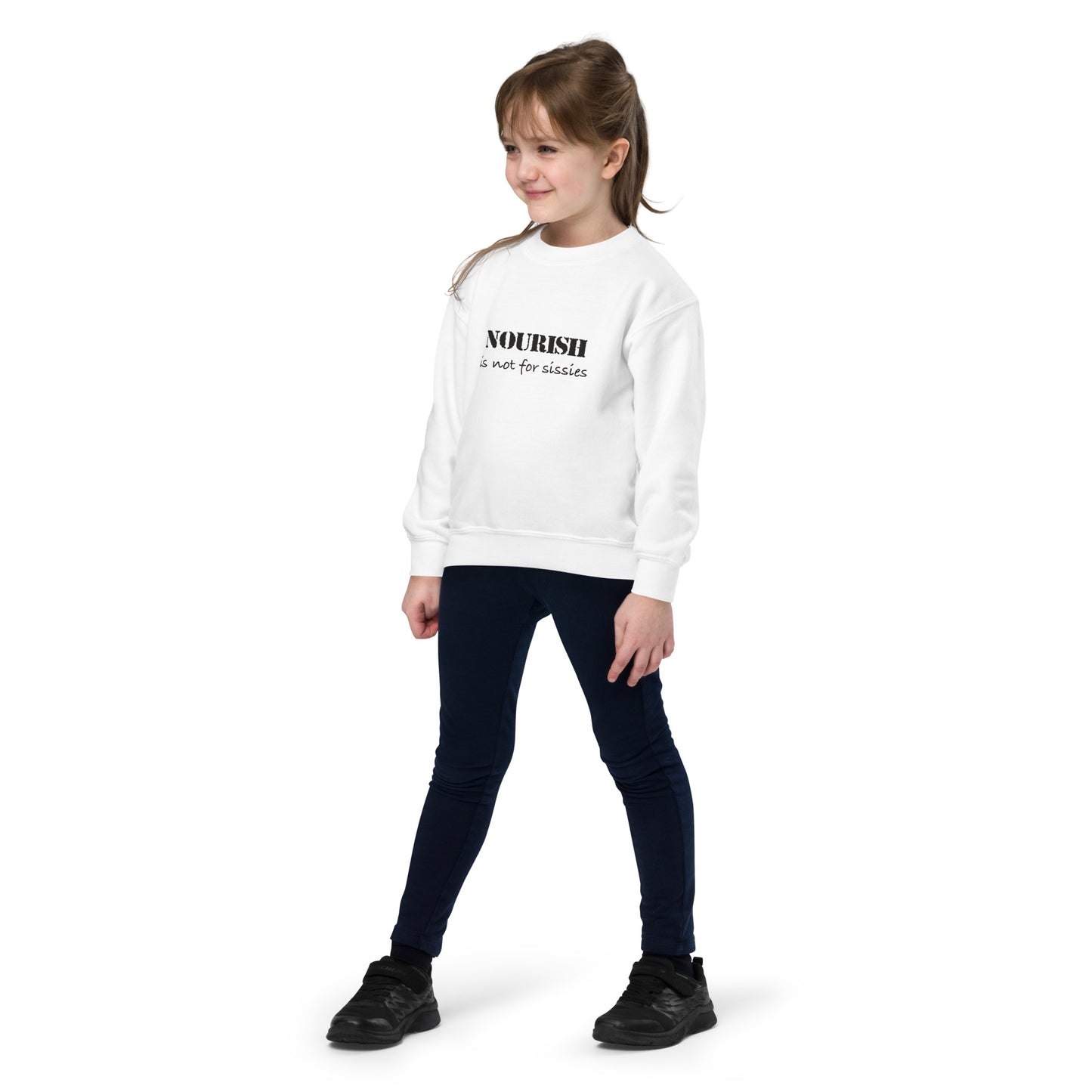 Youth crewneck sweatshirt - Not for Sissies