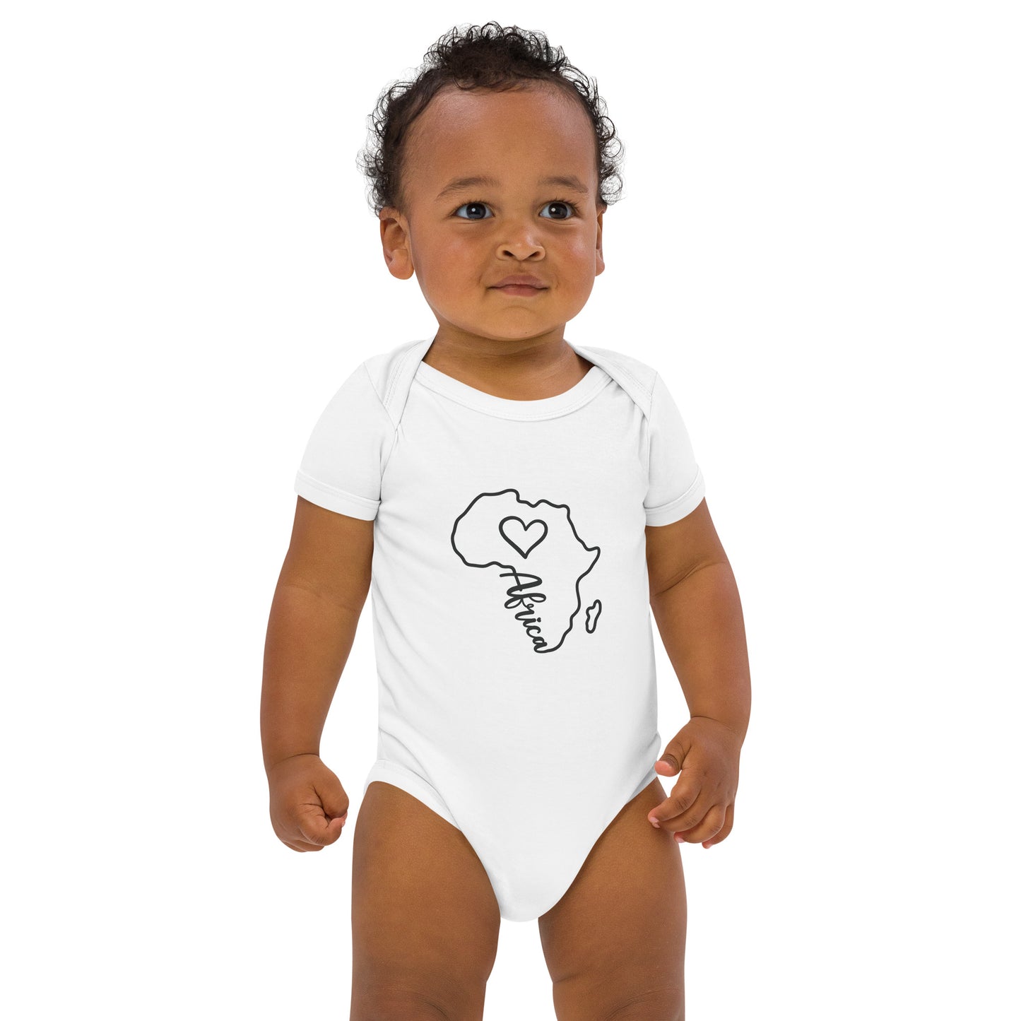 Organic cotton baby bodysuit