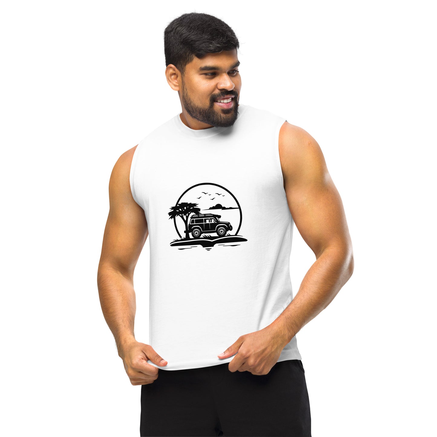 Muscle Shirt - Safari