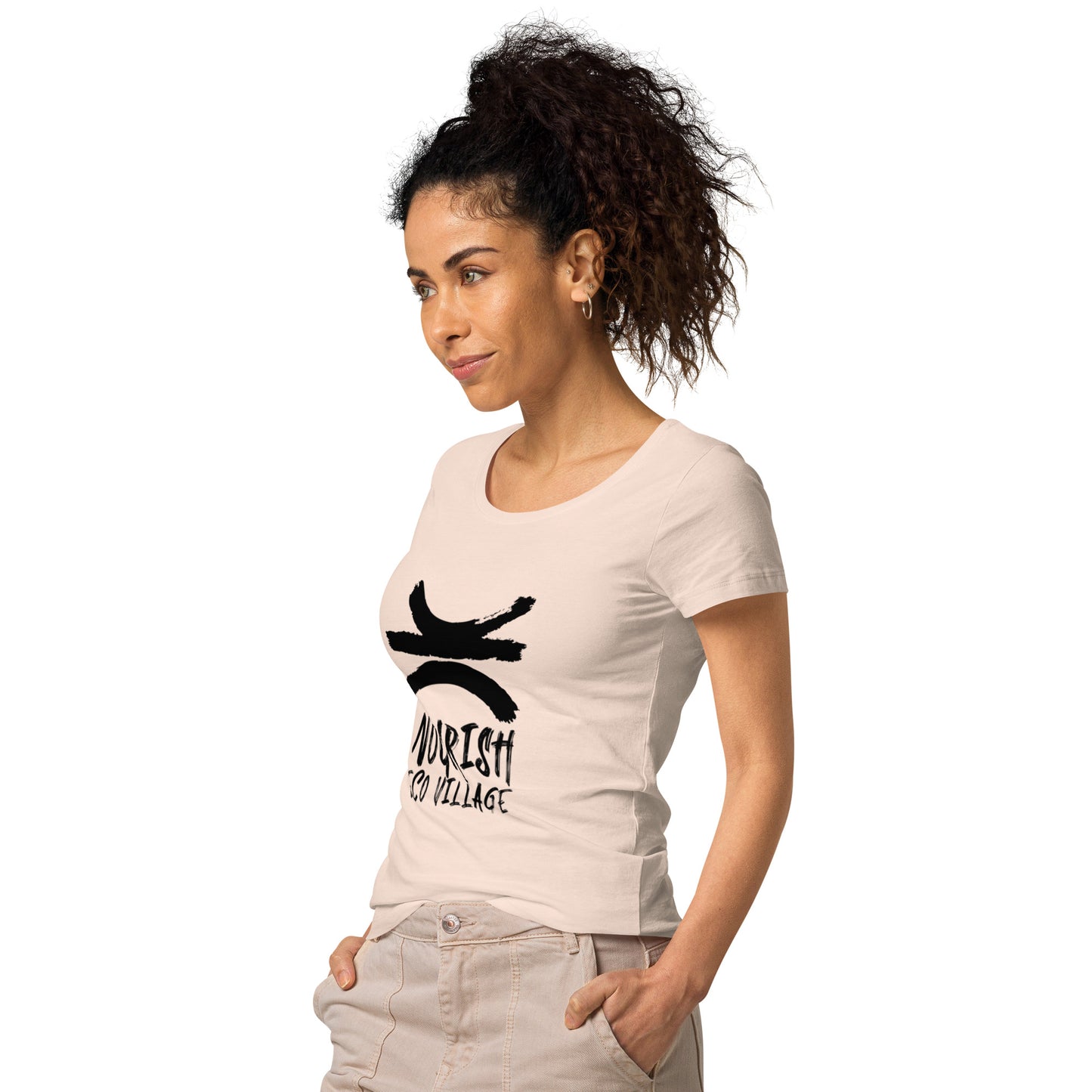 Women’s basic organic t-shirt - Nourish