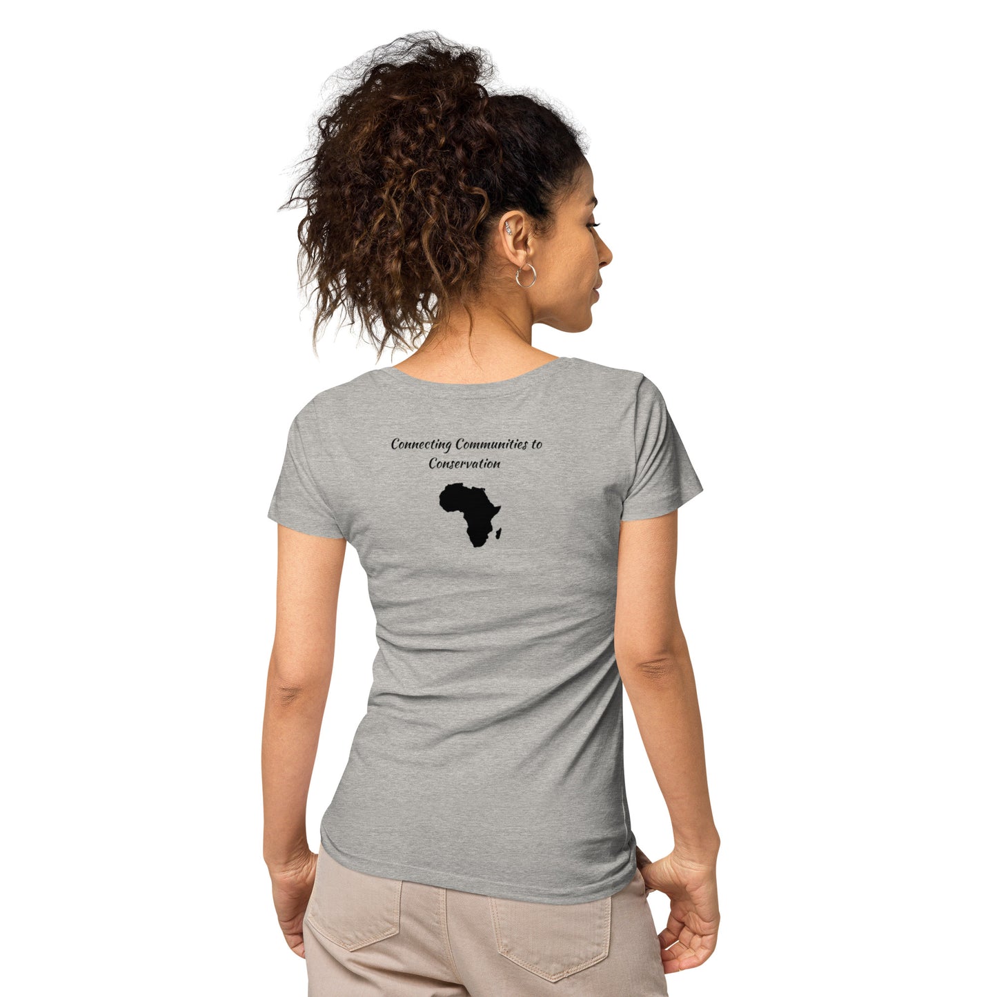 Women’s basic organic t-shirt - Nourish