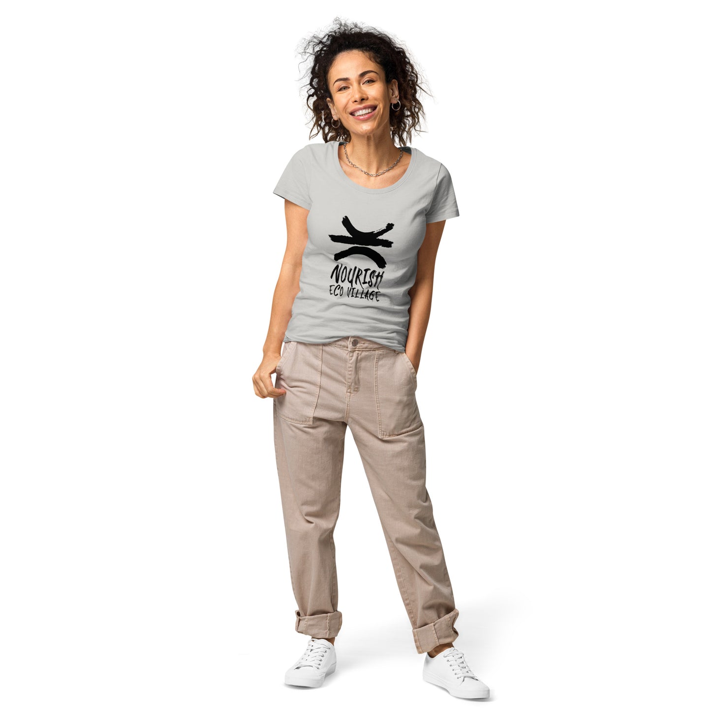 Women’s basic organic t-shirt - Nourish