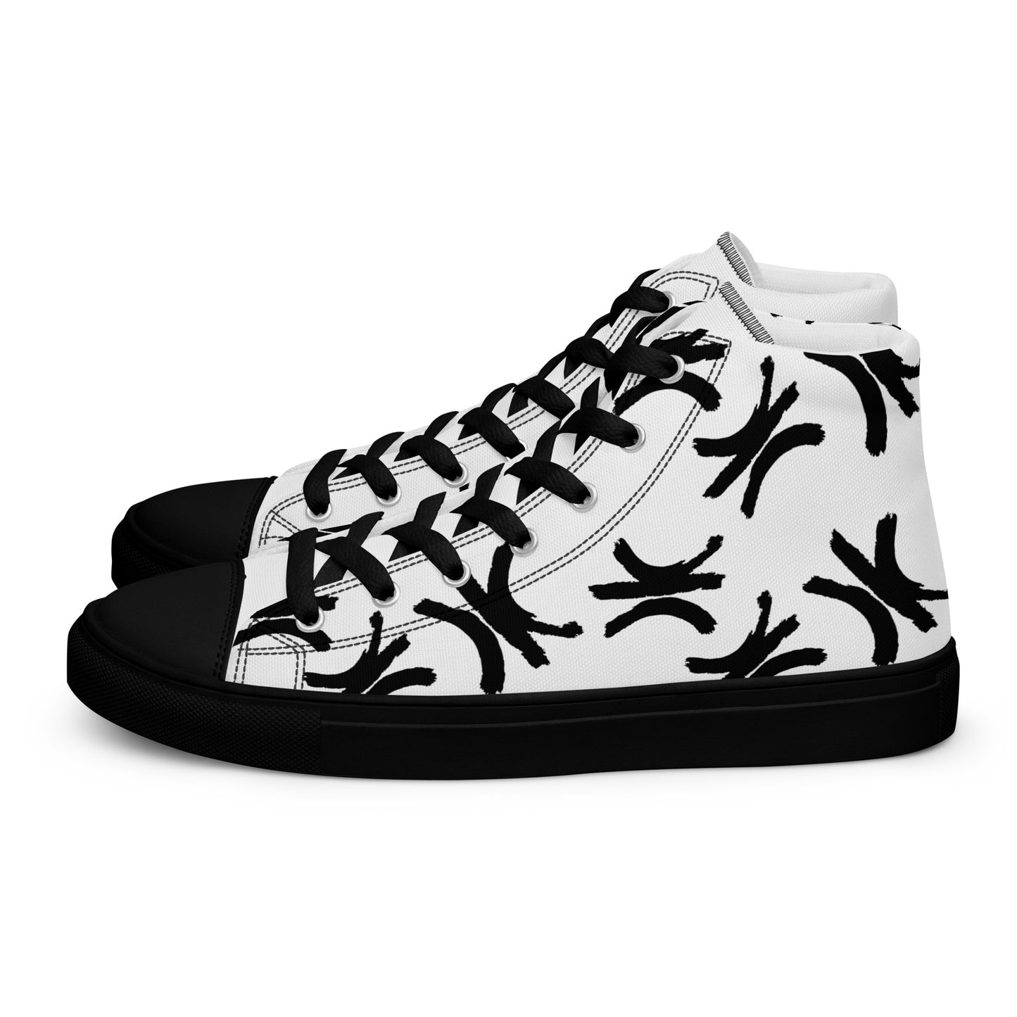 Women’s high top canvas shoes