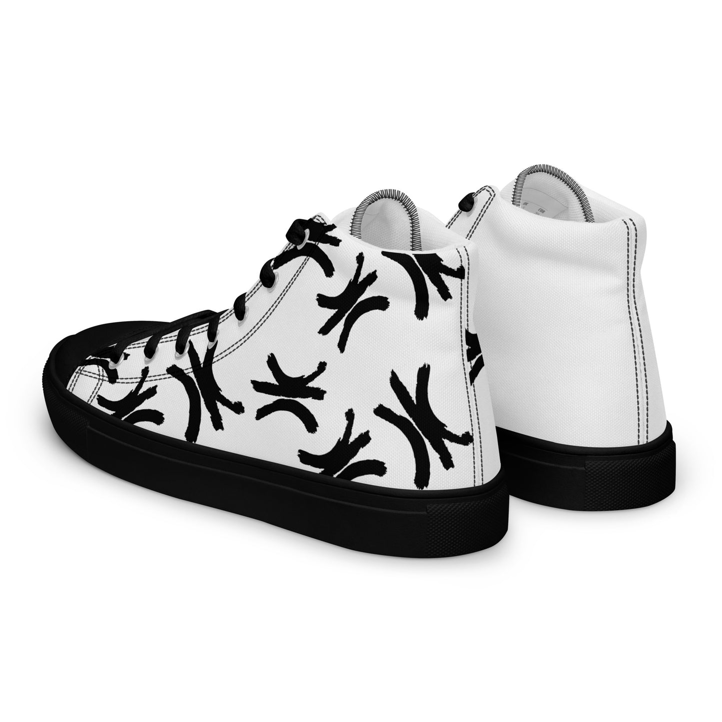 Women’s high top canvas shoes