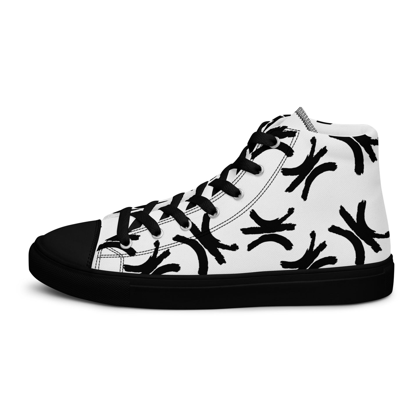 Women’s high top canvas shoes