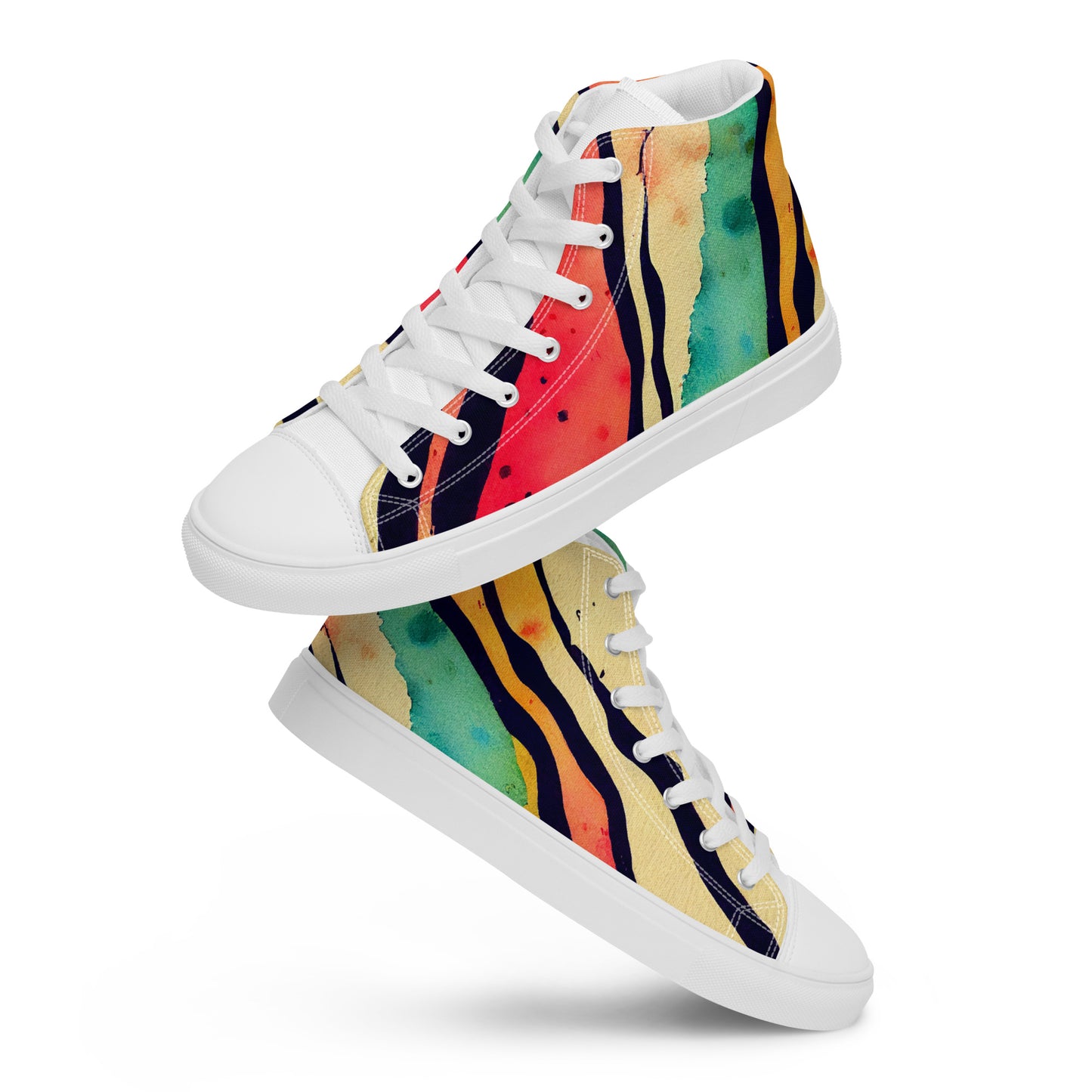 Women’s high top canvas shoes