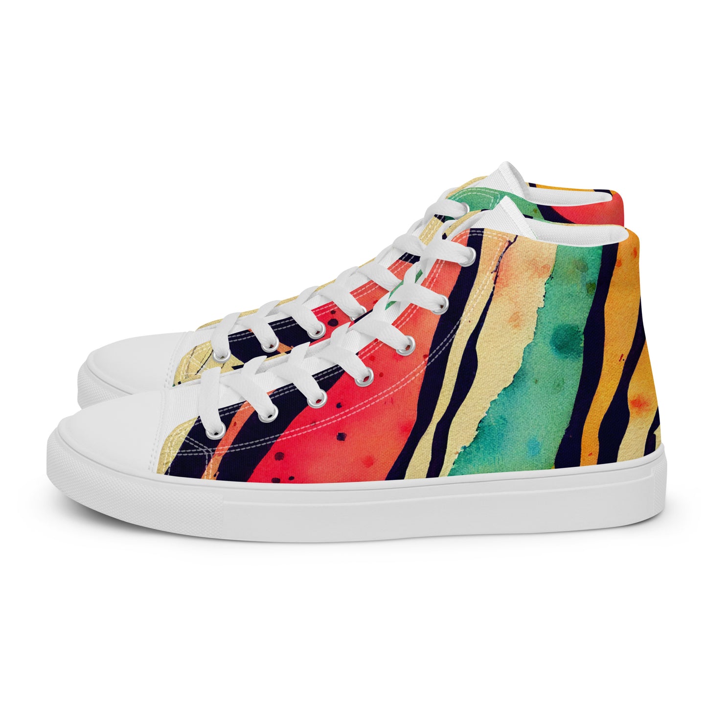 Women’s high top canvas shoes