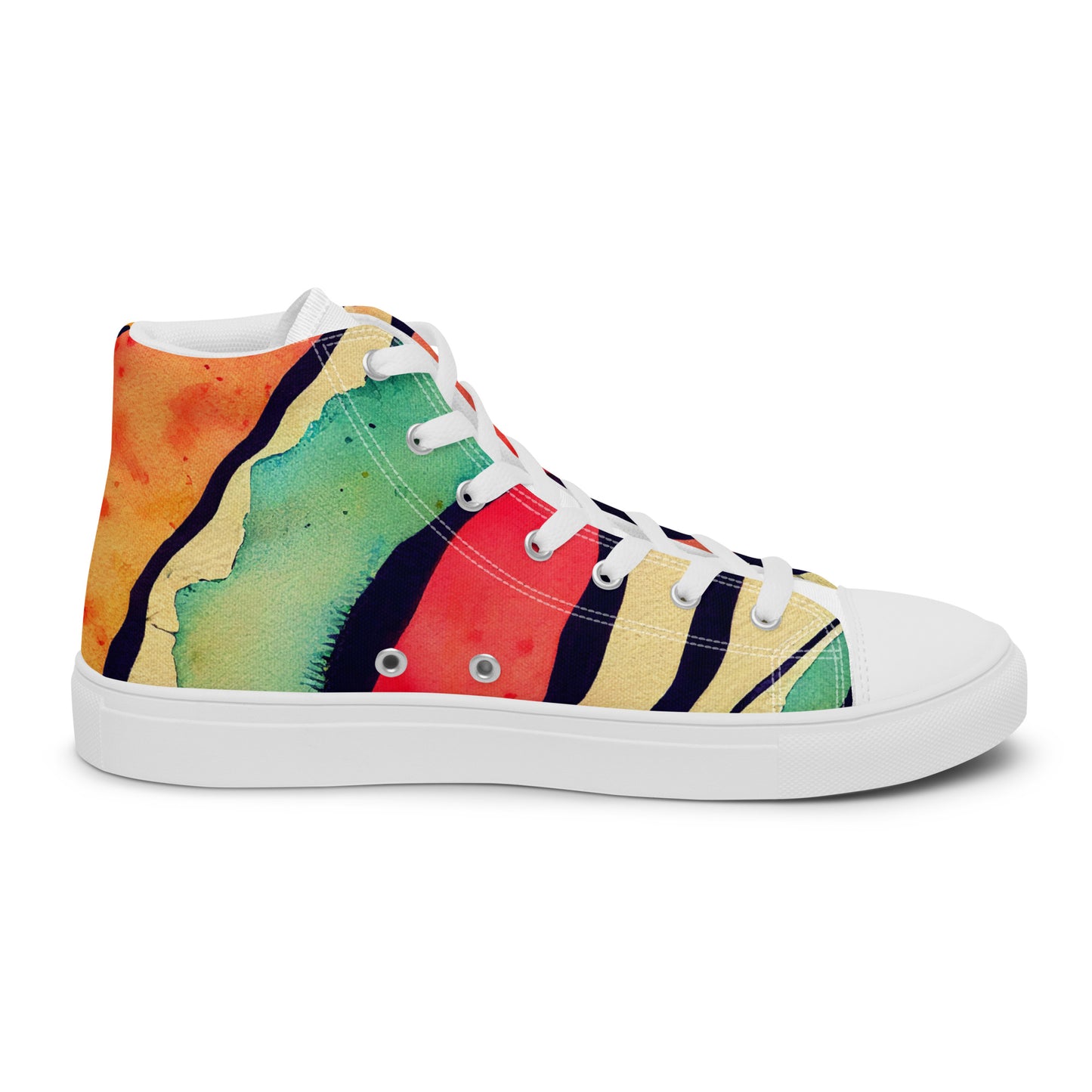 Women’s high top canvas shoes