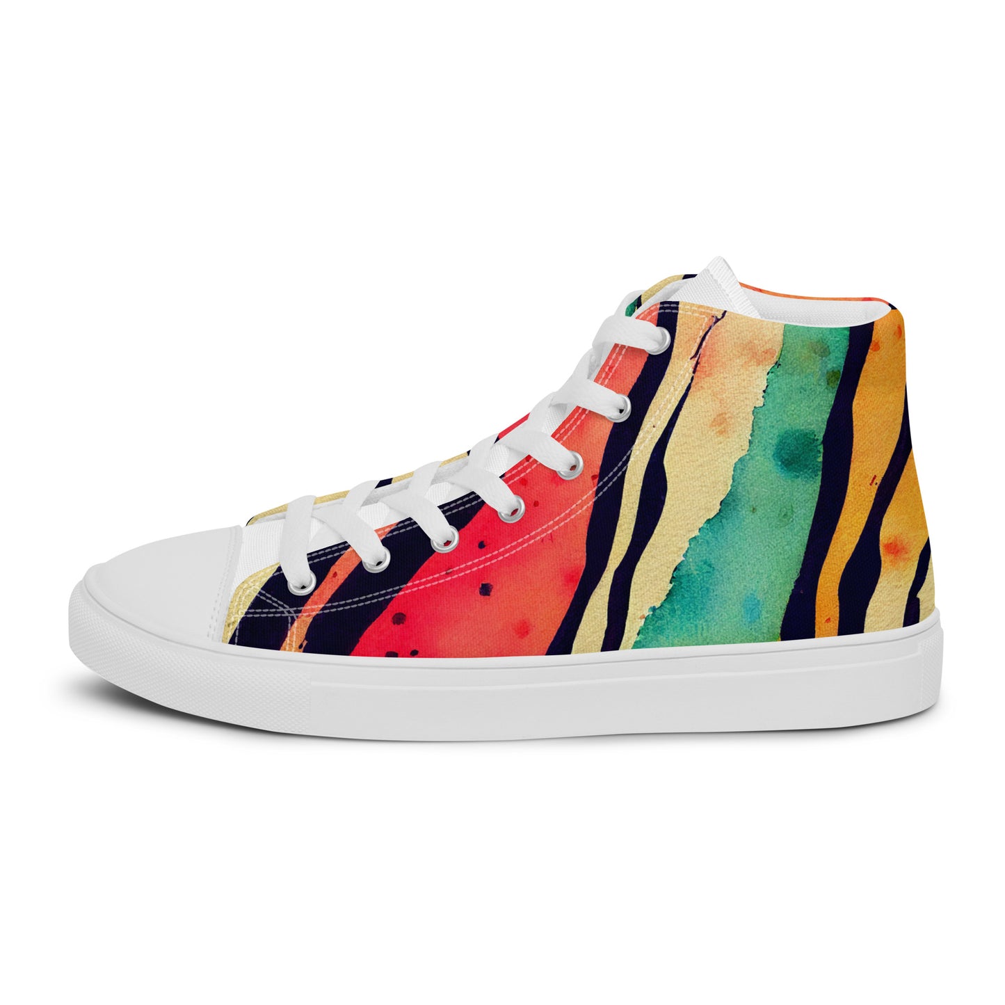 Women’s high top canvas shoes