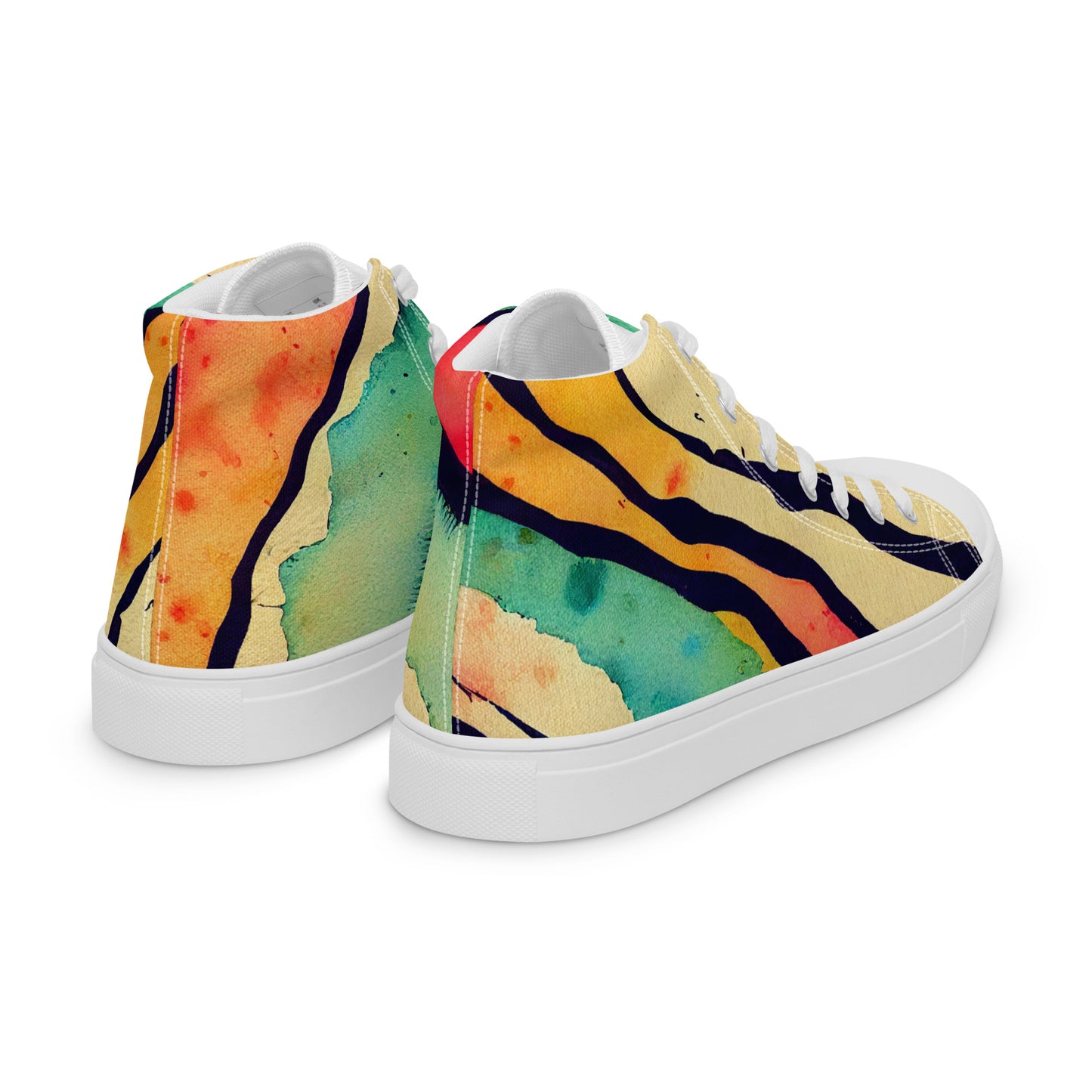 Women’s high top canvas shoes