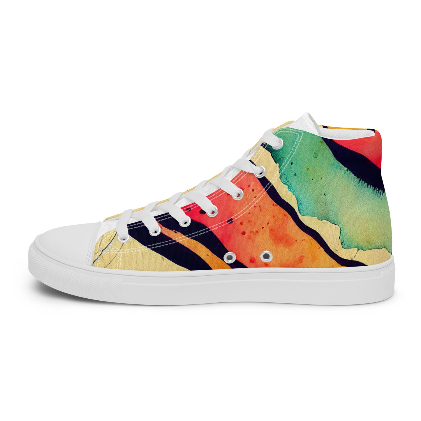 Women’s high top canvas shoes