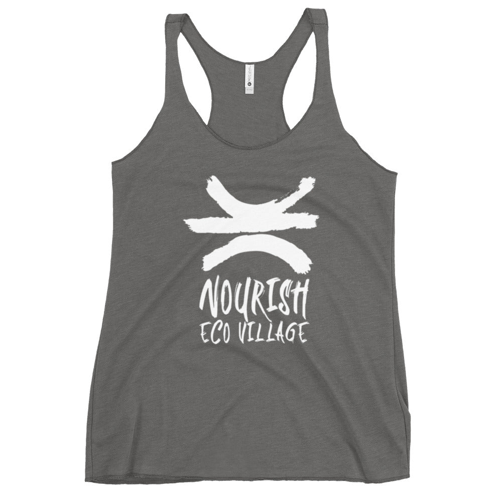 Women's Racerback Tank - Nourish Eco Village