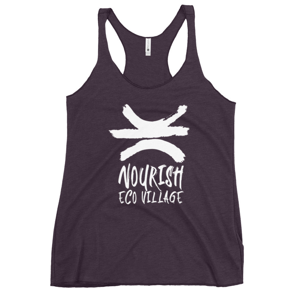 Women's Racerback Tank - Nourish Eco Village