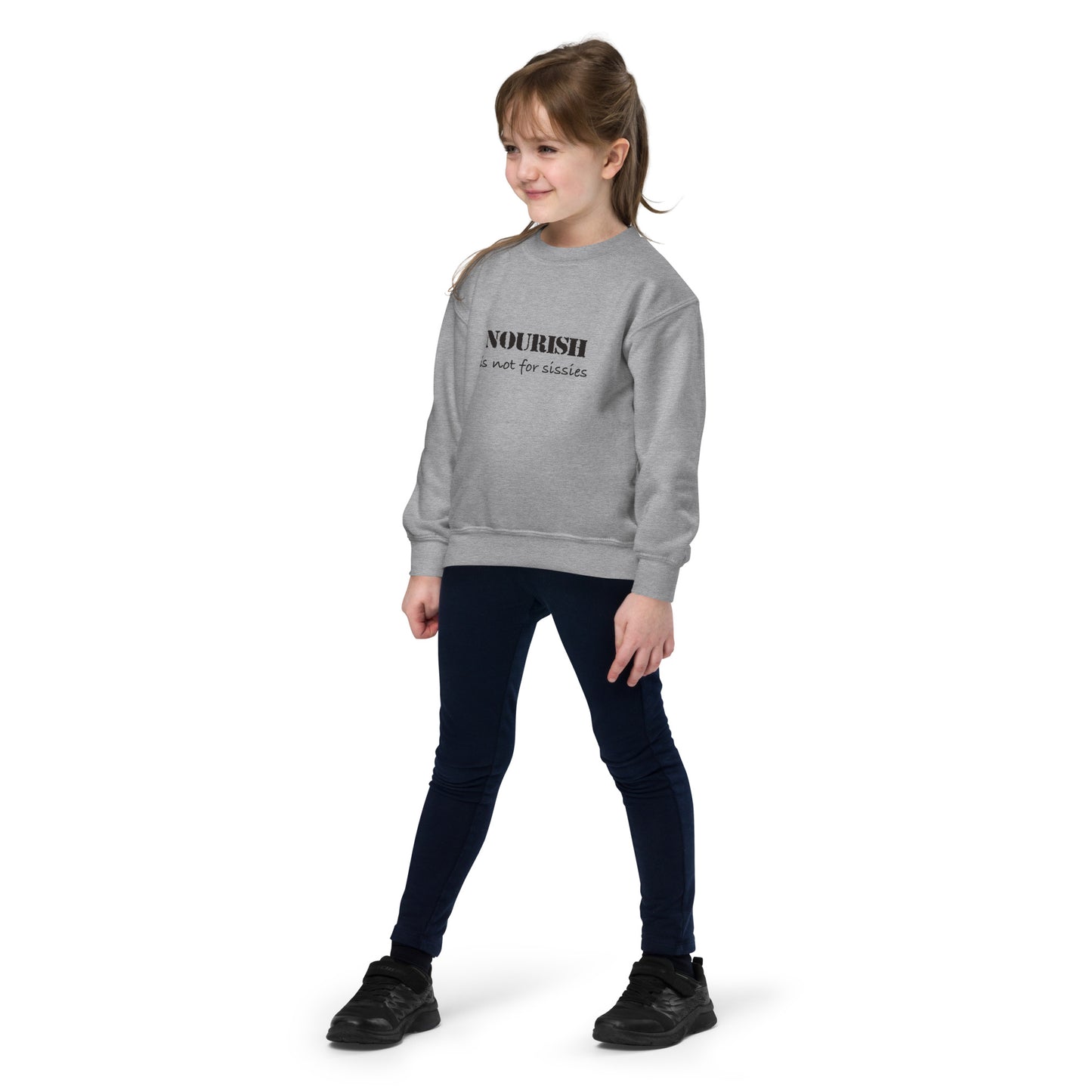 Youth crewneck sweatshirt - Not for Sissies