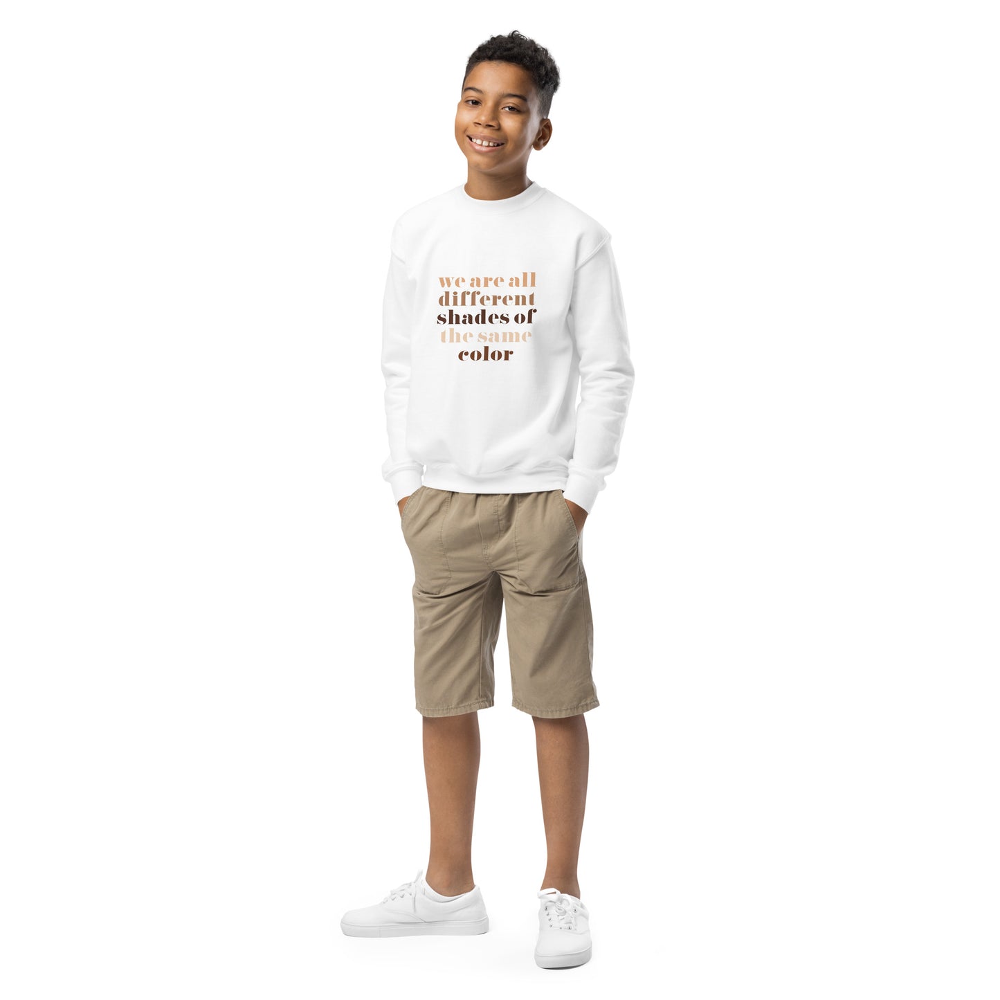 Youth crewneck sweatshirt